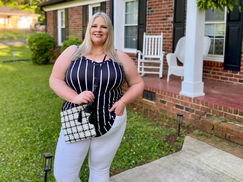 TIYOMI Plus Size Cami Tops for Women Spaghetti Tank Adjustable